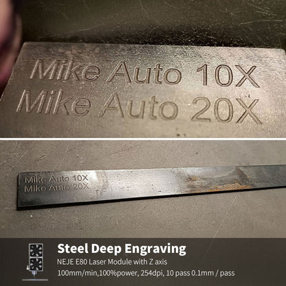 NEJE Max 4 V2: Hybrid Laser Engraver & Cutter with E80 Laser Module - 700x460mm - NEJE.SHOP