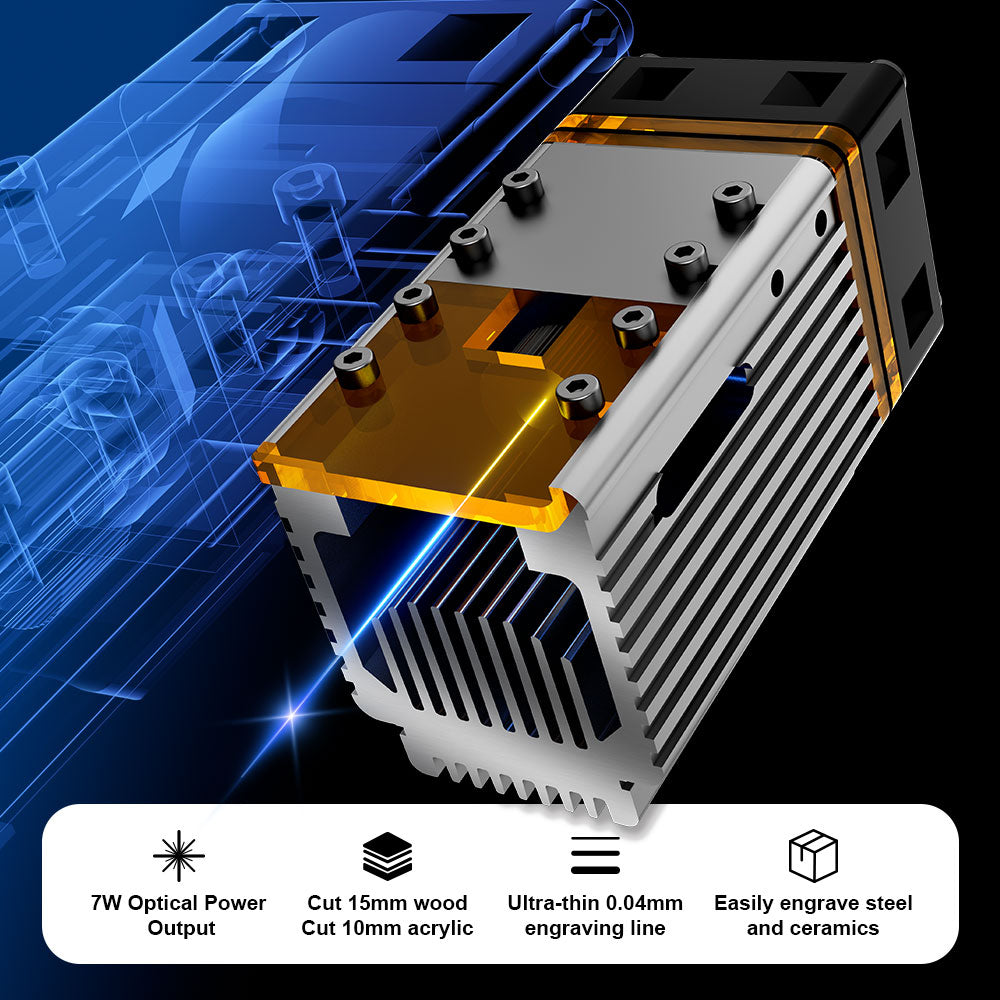 NEJE A40630 Diode Laser Module - 7W - 12V – NEJE.SHOP