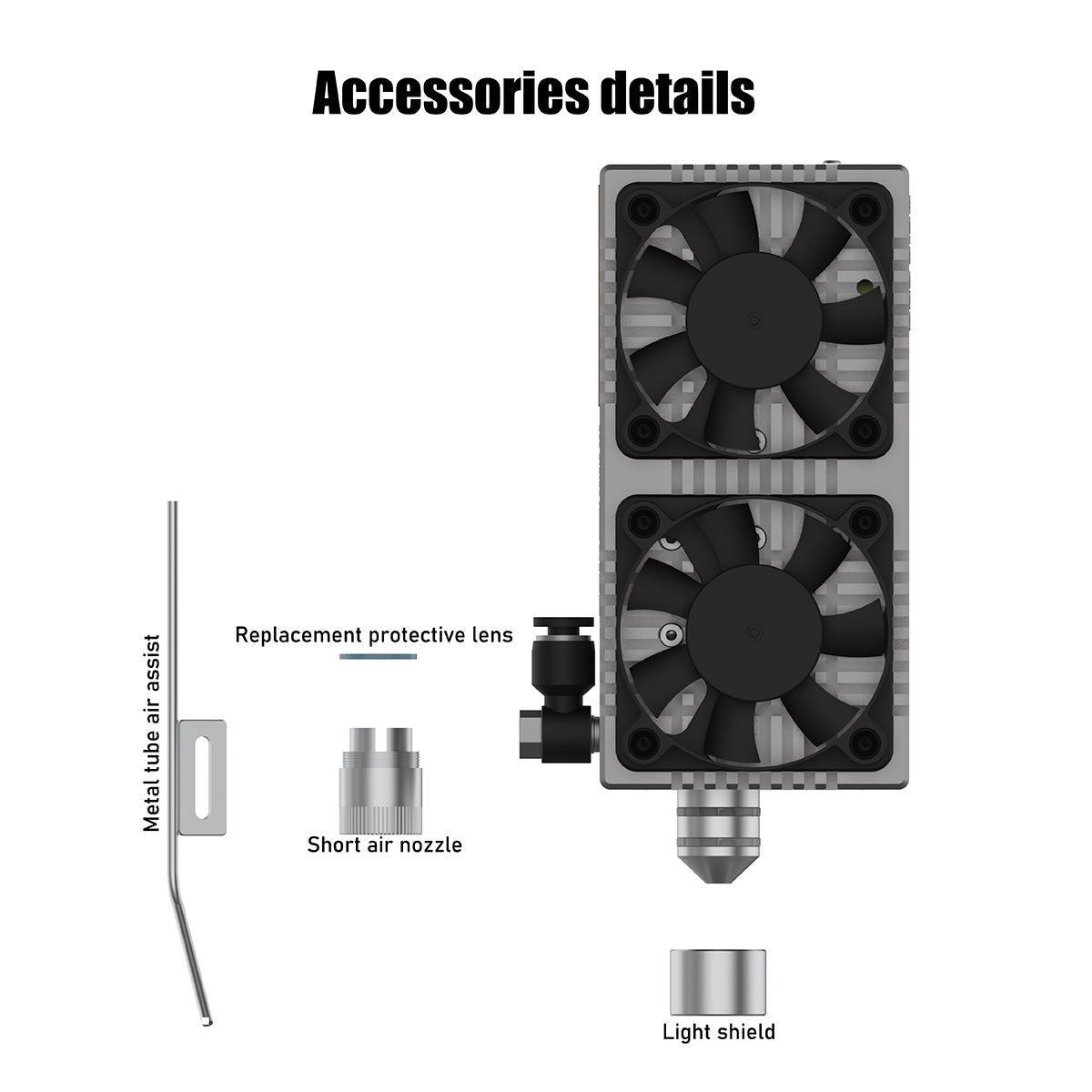 NEJE E80 20w Diode Laser Module for Engraving / Cutting & CNC Machine ...