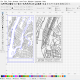 New York Multi-layer Map Cutting | LBRN File |Art,Gift,Home Decor,Wall Art