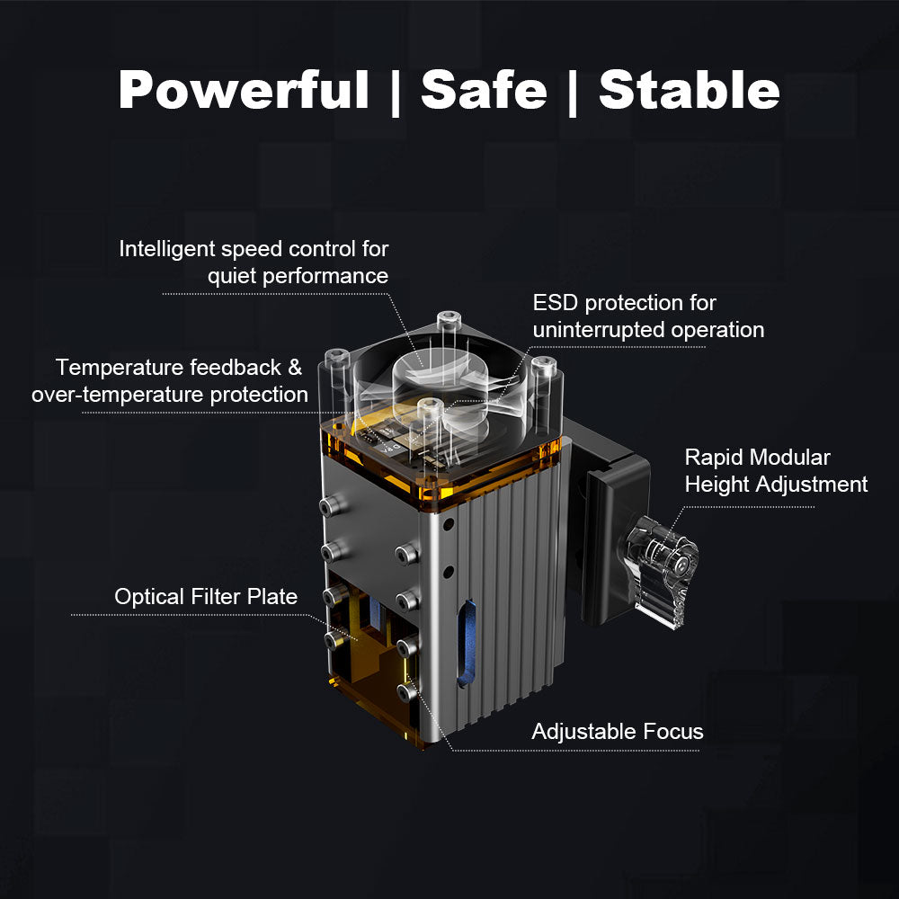 NEJE 7W Diode Laser Module - 12V – NEJE.SHOP