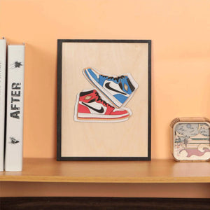 Sneakers Wall Decor | DXF,SVG,lbrn2 |Art, Wall Decor