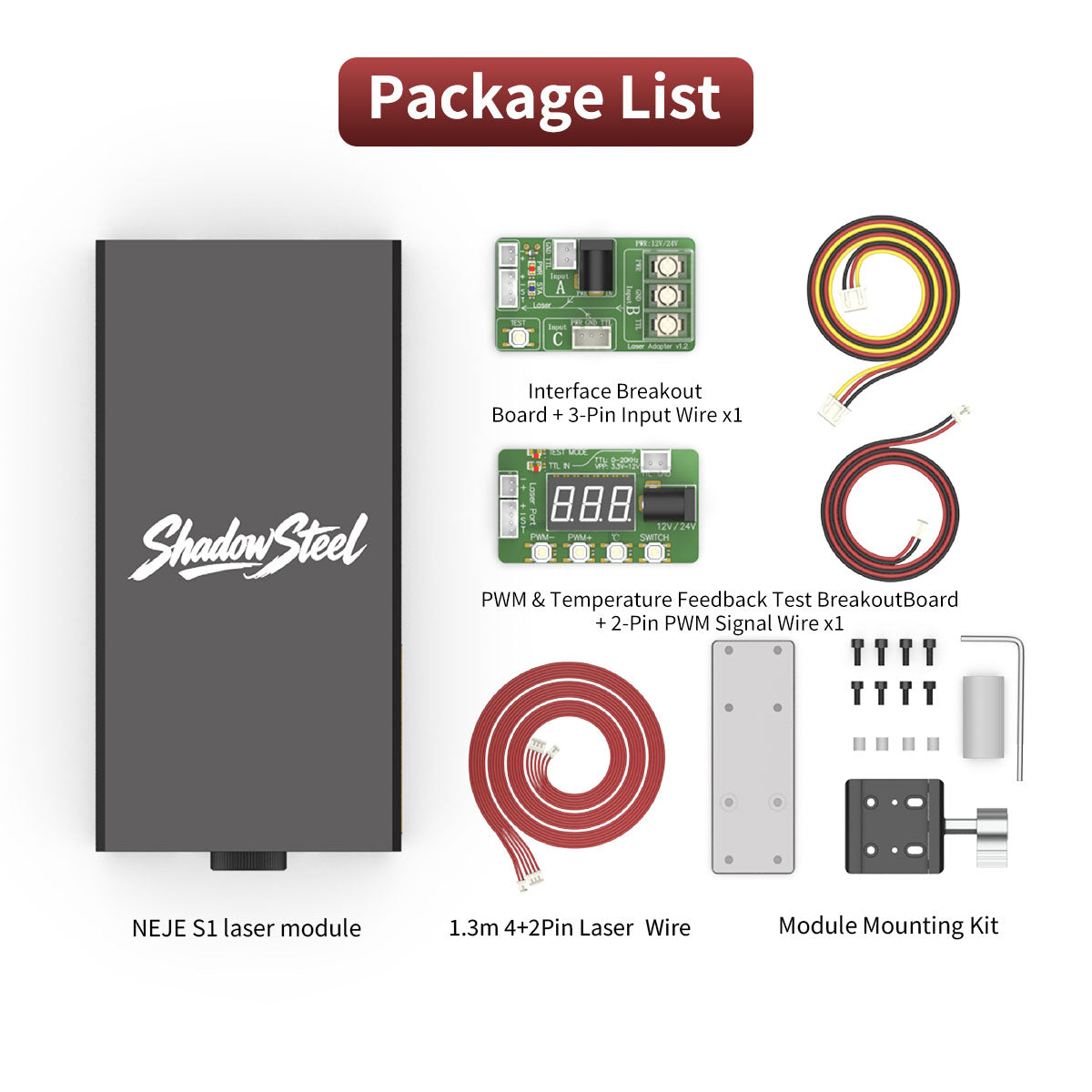 (Pre‑sale Active)NEJE S1 IR 4W: 3.5kW Peak Power DPSS Module for CNC & Laser Engravers, Universal Fit