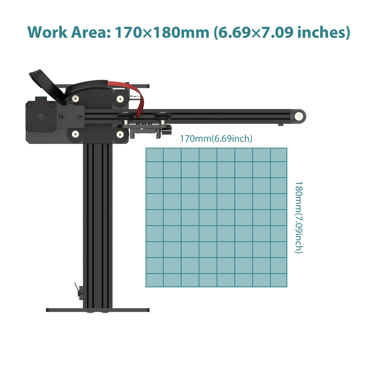 NEJE 5: Portable Laser Engraver with A40640 Laser Module - 170x170mm - NEJE.SHOP