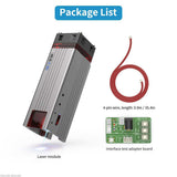 Module laser à diode NEJE E30 7W 500DPI avec technologie de compression multi-lentilles pour une gravure ultra-fine