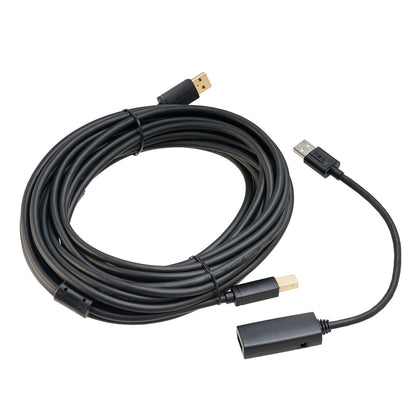 NEJE 10M / 393.7in Shielded USB Extension Cable, USB-A to USB-D, Grounded EMI Protection, Flexible & Durable for Laser Engraver CNC Printer