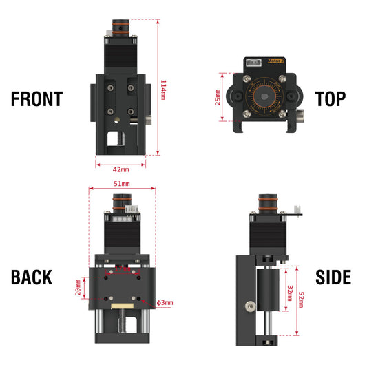 20mm NEJE Z-Axis Module, Mechanism, Laser, CNC Module – High Accuracy for DIY & Industrial Use - NEJE.SHOP