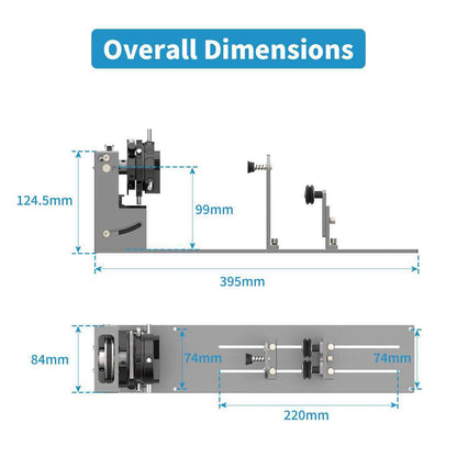 Fixation rotative tout-en-un NEJE R6