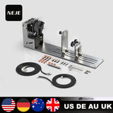 NEJE R6 9-in-1 Micron-Level Rotary Attachment  —  A-Axis Quick Operation Chuck / Roller Rotary