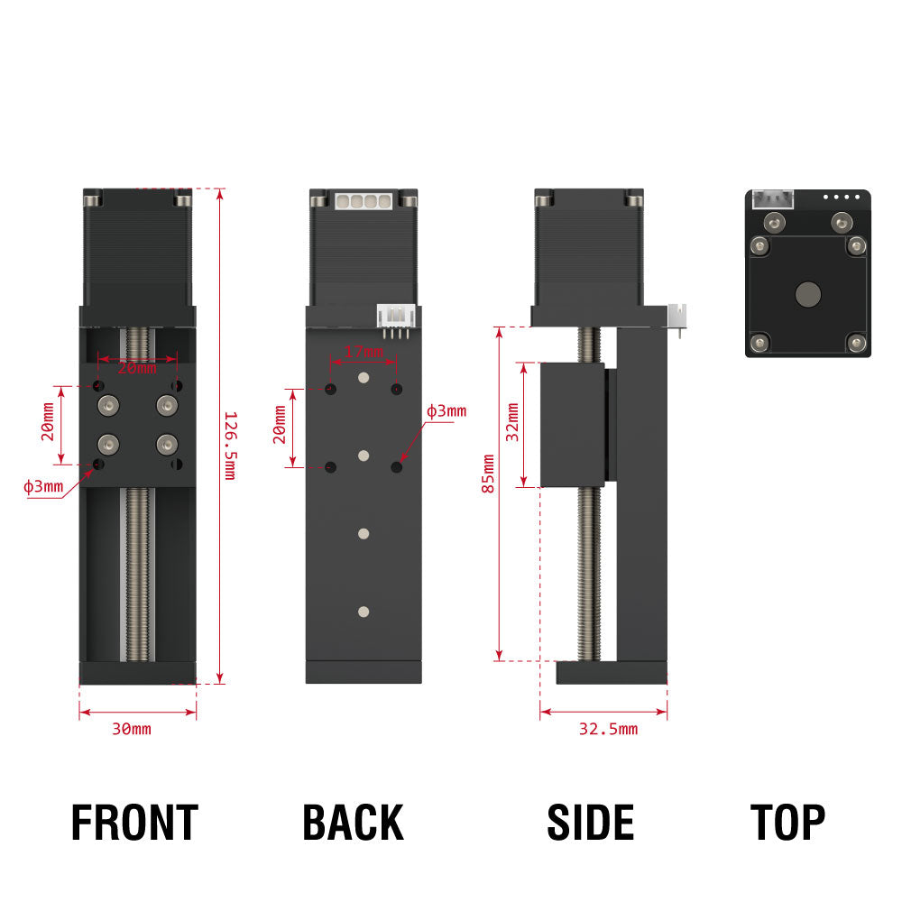 NEJE Z-Axis Module, Mechanism, Laser, CNC Module - 50mm