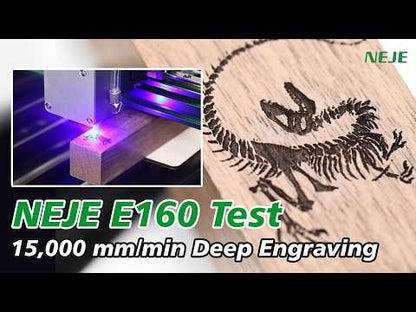 (Pre‑sale Active)NEJE E160 50W 300DPI Blue Diode Laser Module with 8-FAC Optics