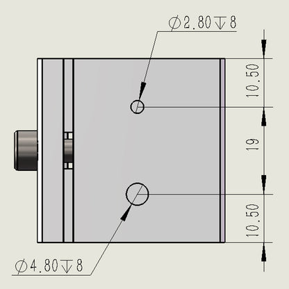 NEJE laser module Z axis adjuster / Focus Height Adjuster, laser plugin upgrade kit for NEJE Master Laser Engraver and Cutter necessary accessory for DIY carving - NEJE.SHOP