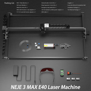 NEJE 3 MAX: LARGE AREA PROFESSIONAL DIODE LASER ENGRAVER AND CUTTTER