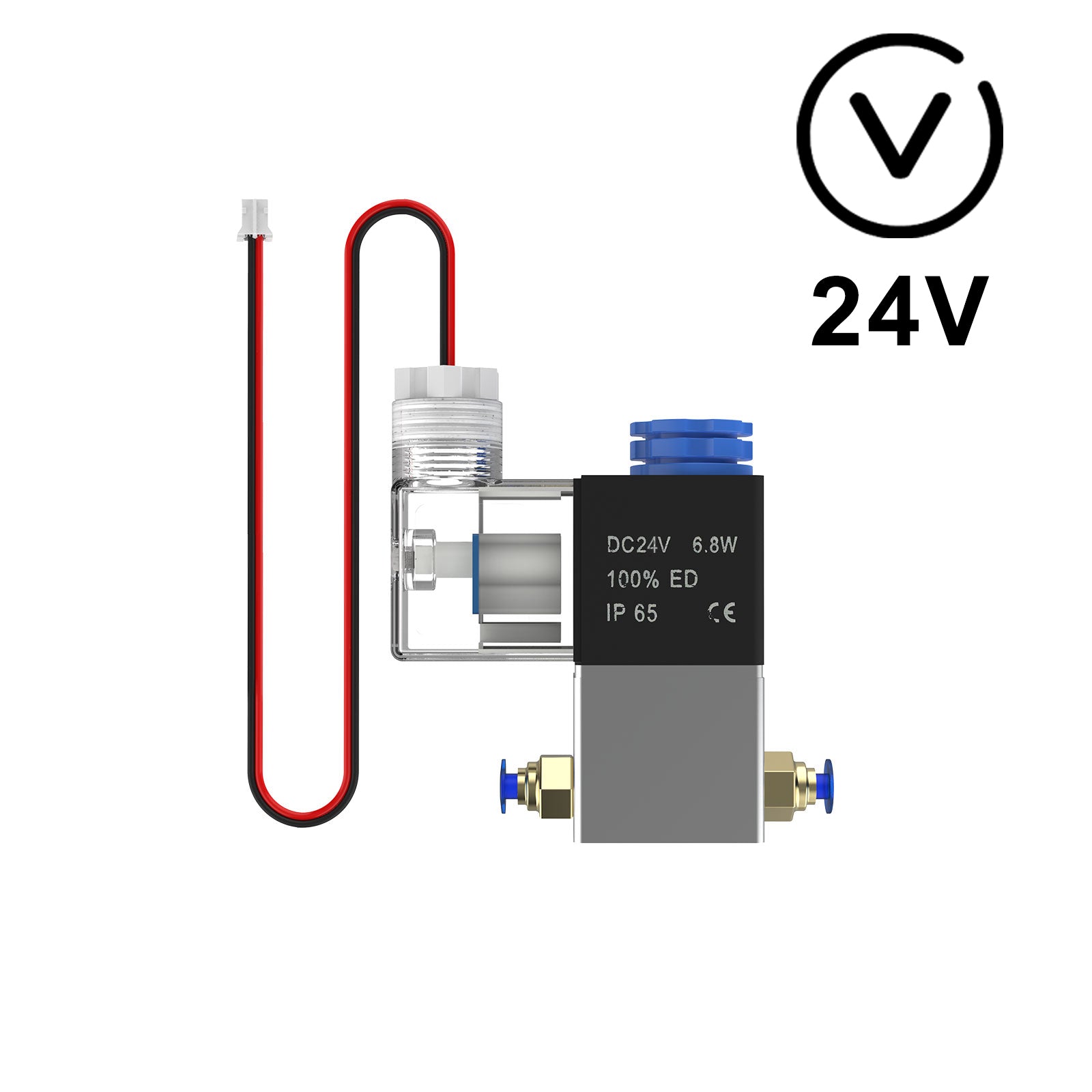 NEJE AF3 12V / 24V Auto Control Electromagnetic Valve Air Assist Kit for New NEJE Laser Module with NEJE Series Machine - M8 Control