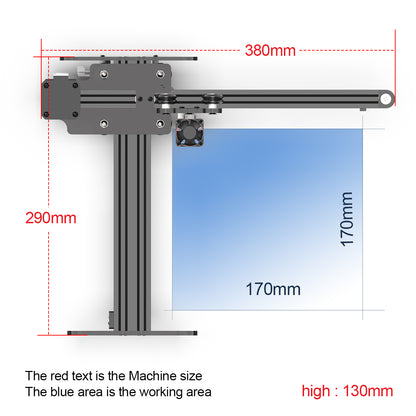 NEJE 5: Portable Laser Engraver with B30635 Laser Module - 170x170mm - NEJE.SHOP
