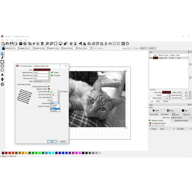 LightBurn Software - GCode License Key for NEJE Series - NEJE.SHOP