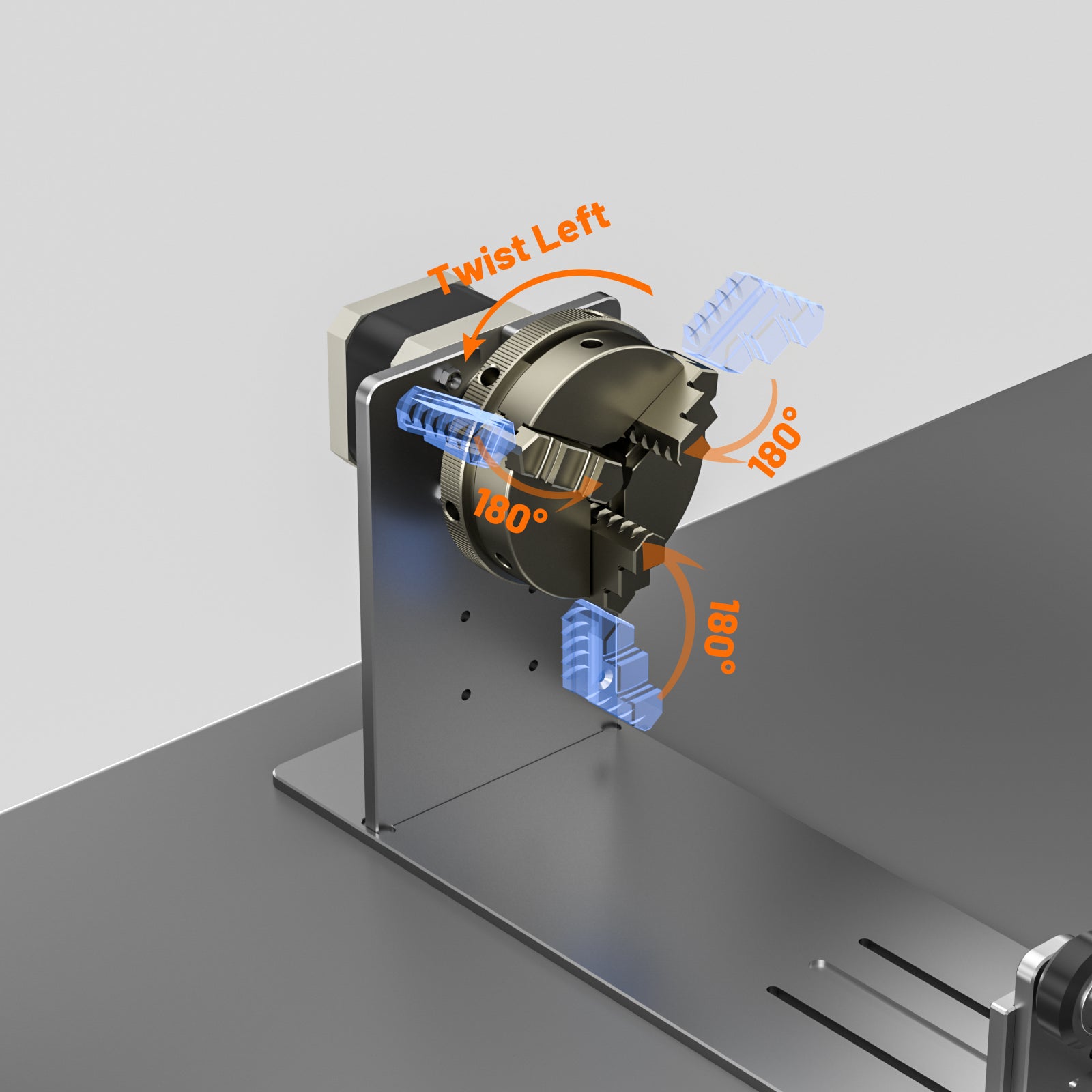 All-New 9-in-1 Micron-Level Rotary Attachment For Laser Engraver