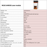 (Upgrade)NEJE A40630 Laser Engraver / Cutter Module Kits - FAC Tech- 5.5-7.5W Output