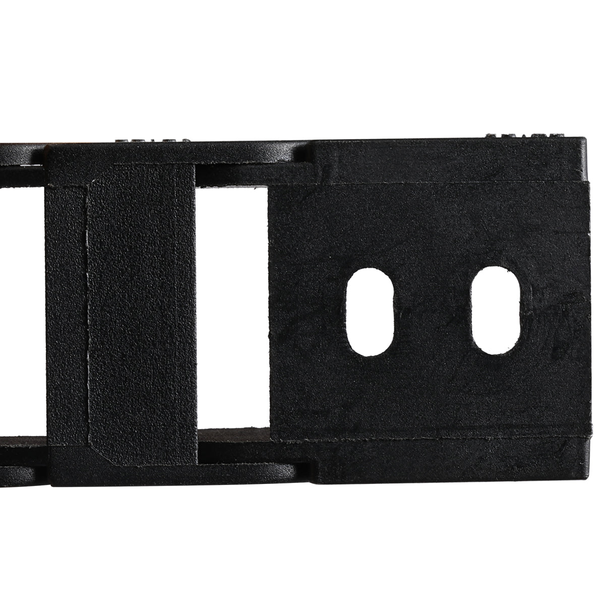 NEJE D64 10X20mm 640mm Length Black Plastic Flexible Drag Chain Cable Wire Carrier Open Type for NEJE Laser Engraver & Cutter - NEJE.SHOP