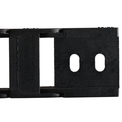 NEJE D64 10X20mm 640mm Length Black Plastic Flexible Drag Chain Cable Wire Carrier Open Type for NEJE Laser Engraver & Cutter - NEJE.SHOP
