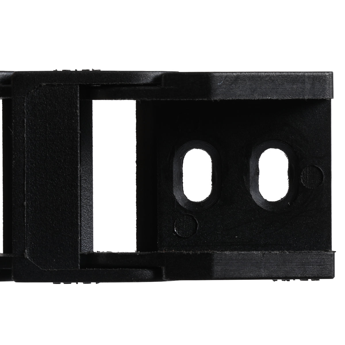 NEJE D64 10X20mm 640mm Length Black Plastic Flexible Drag Chain Cable Wire Carrier Open Type for NEJE Laser Engraver & Cutter - NEJE.SHOP