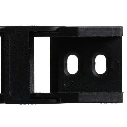 NEJE D64 10X20mm 640mm Length Black Plastic Flexible Drag Chain Cable Wire Carrier Open Type for NEJE Laser Engraver & Cutter - NEJE.SHOP