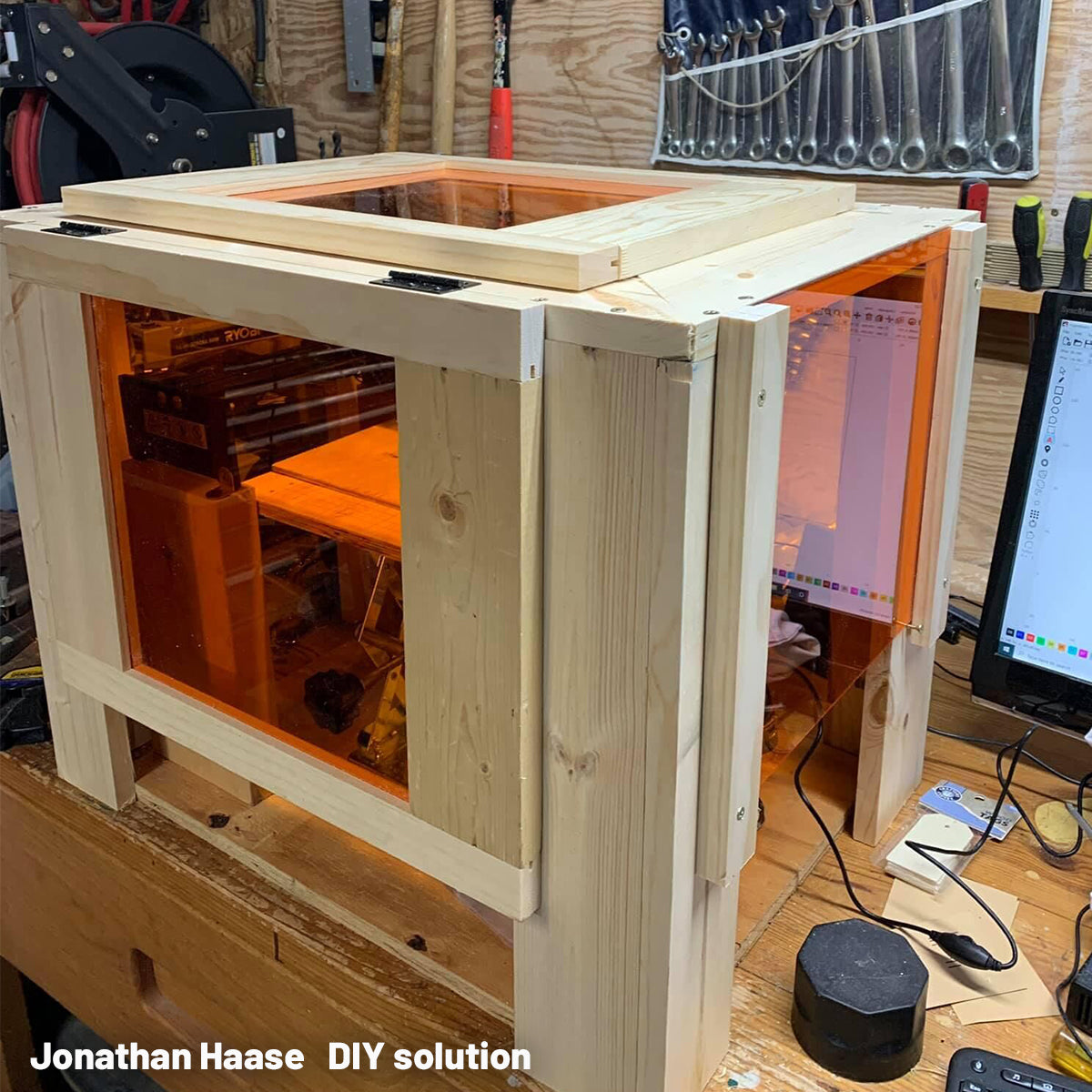 NEJE 5: Portable Laser Engraver with N30820 Laser Module - 170x170mm